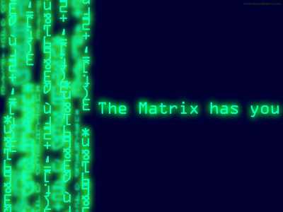 The Matrix has you