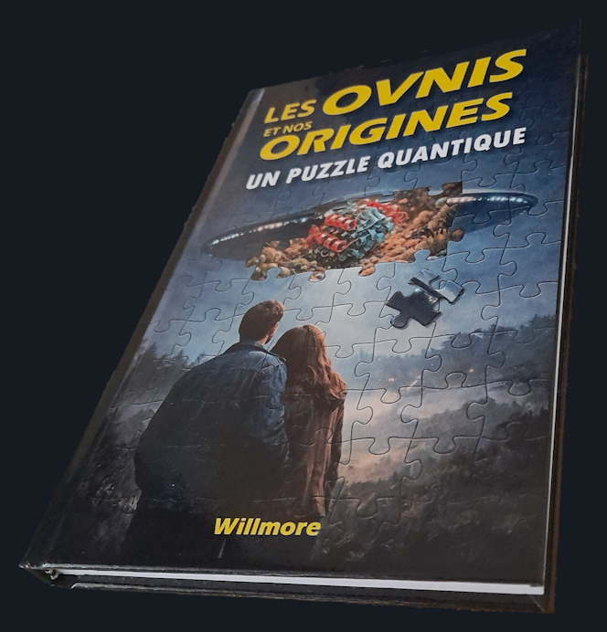 Couverture du livre : Les ovnis et nos origines – Un puzzle quantique