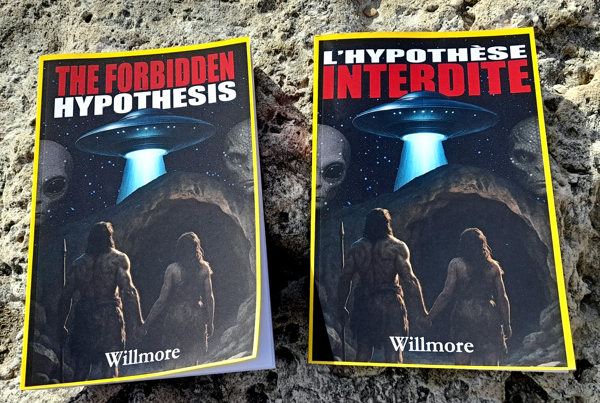 Livre en français : L'hypothèse interdite - Livre en anglais : The forbidden hypothesis