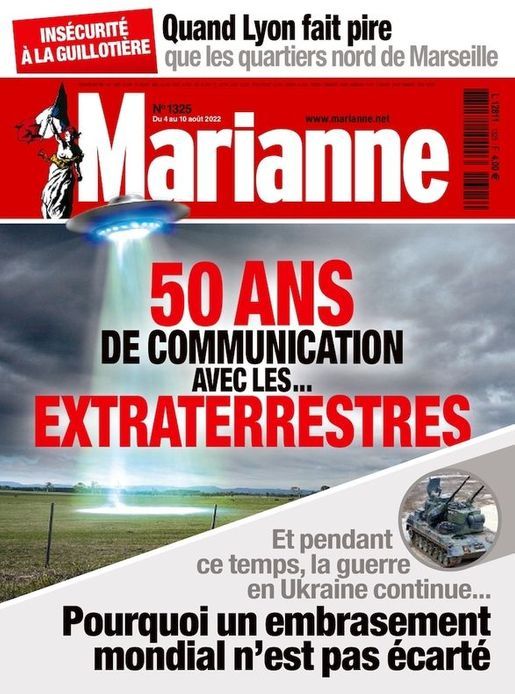 Marianne août 2022 - 50 ans de communication avec les extraterrestres